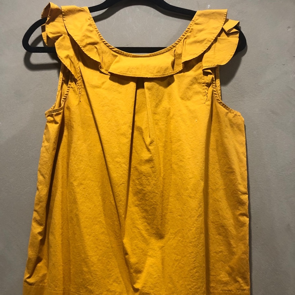 J.Crew Ruffled Tank